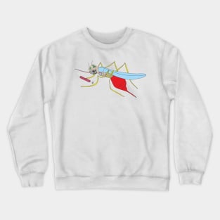 Combat mosquitoes Crewneck Sweatshirt